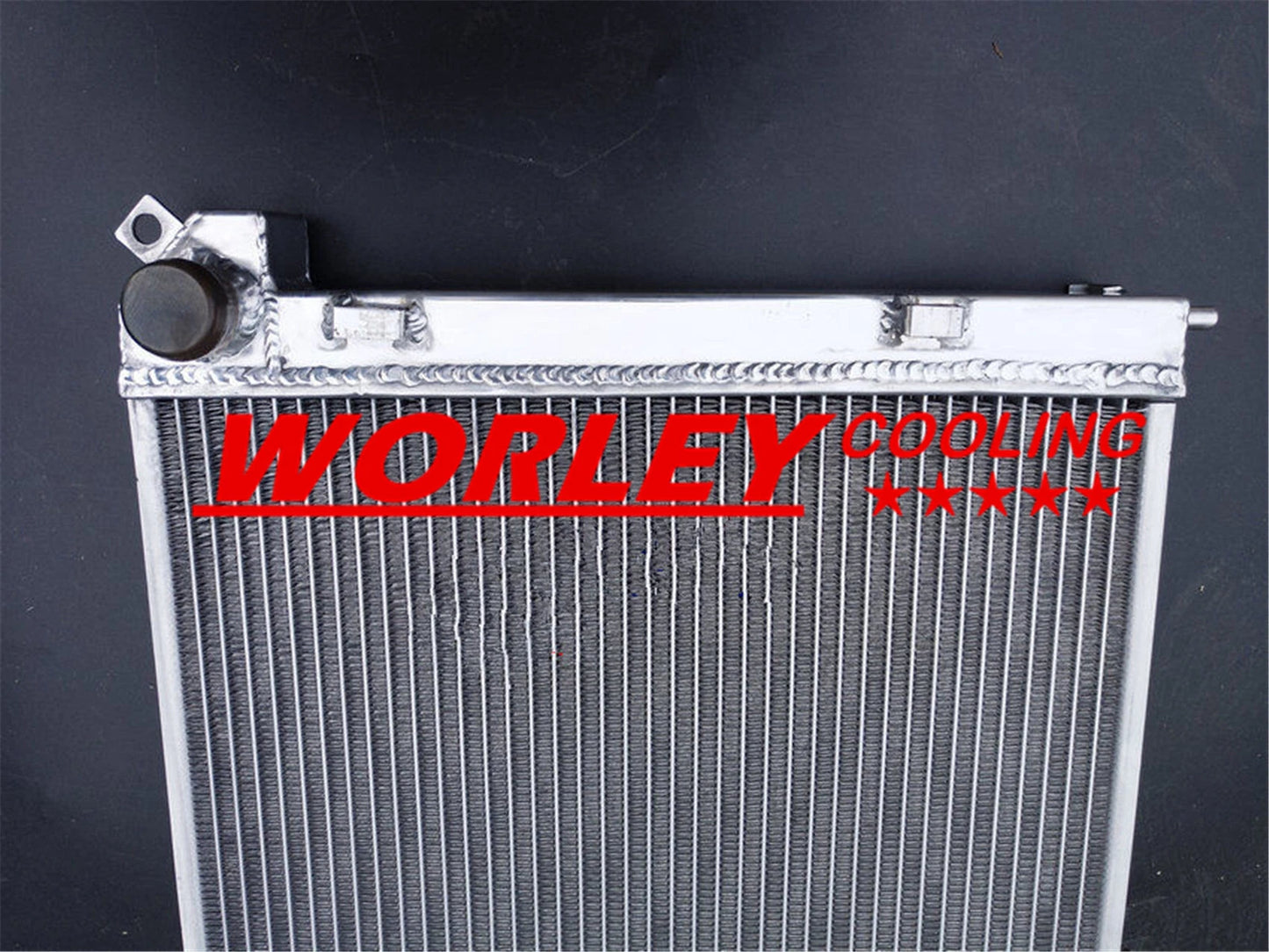 3 Row Alu Radiator + Fan for Mini One Cooper R50 R52 R53 1.4 1.6 AC (2002-2007)