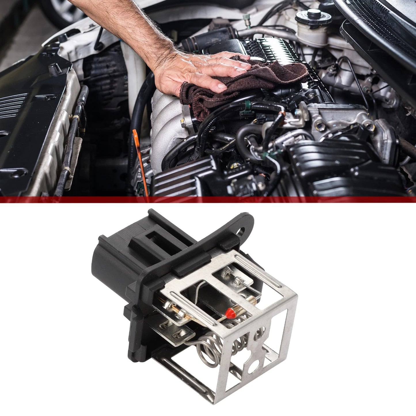HVAC Blower Motor Resistor for Ford Fiesta (2015)