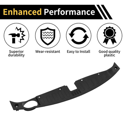Radiator Support Cover for Kia Sorento (2015-2020) - ABS Black