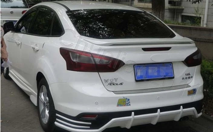 Factory Style Spoiler Wing ABS for Ford Focus 4DR Sedan (2012-2014)