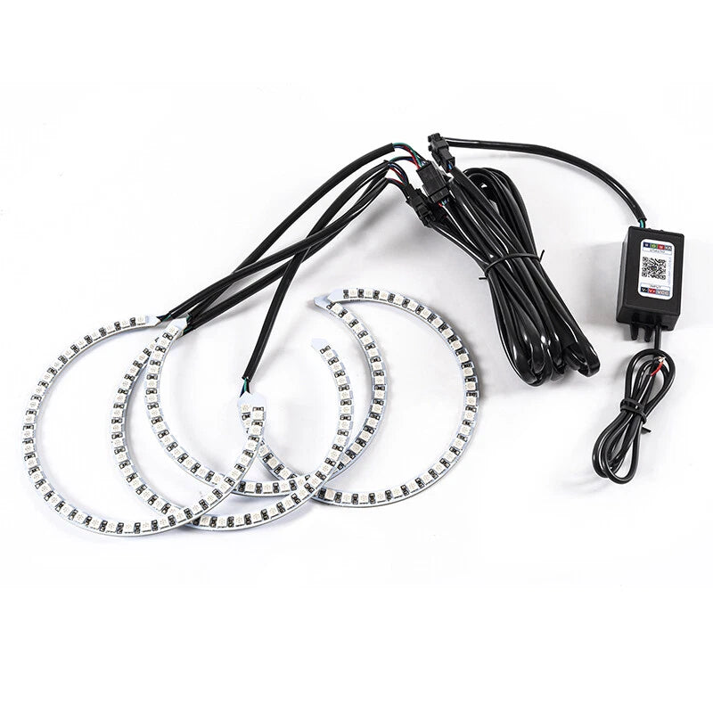 RGB LED Angel Eyes Lamp Kit for BMW E36 E38 E39 E46 (1992-2006)