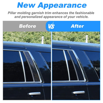 Rear Left C Pillar Window Cover Trim for Chevrolet Tahoe (2015 - 2018)