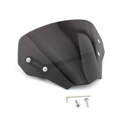 Black Front Windshield Cover for Honda CB750 Hornet (2023-2025)