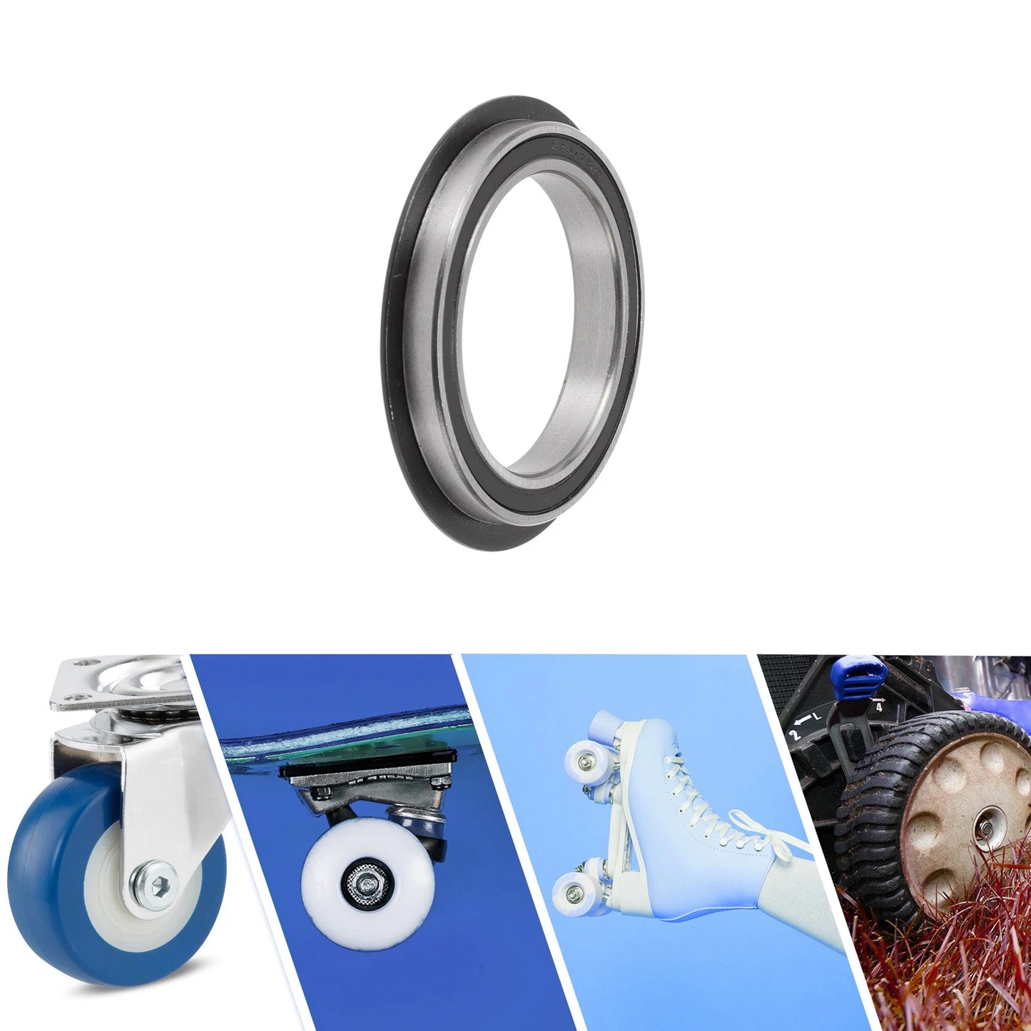 Deep Groove Ball Bearings 35x47x7mm for Scooter Skateboard Wheel