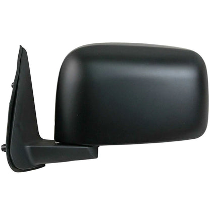 Left Black Manual Door Mirror for Nissan Patrol GU Y61 (1997-2004)