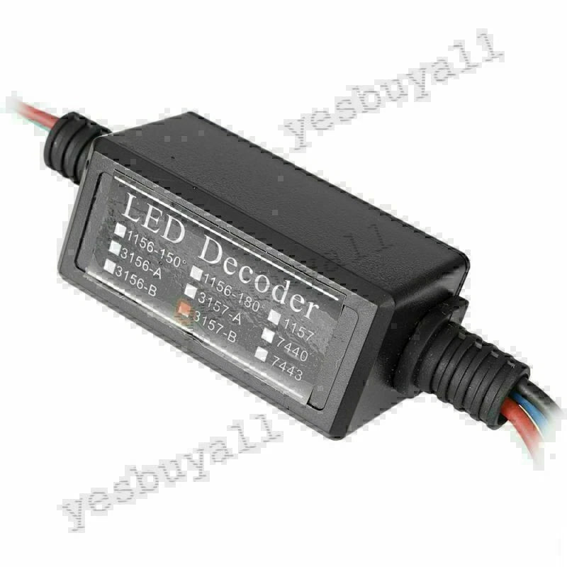3157B LED Decoder Adapter for Car Hyper Blink Error Cancel Resistor