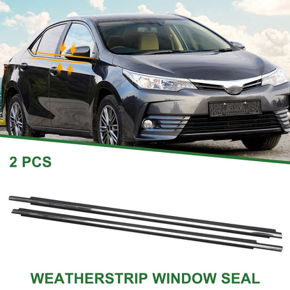 Front Left Right Weatherstrip Window Seal for Toyota Corolla (2003-2008)