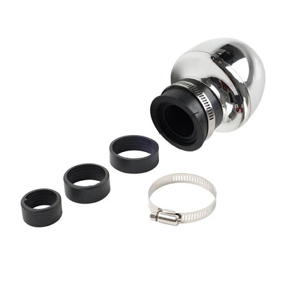 28MM 35MM 42MM 48MM Air Filter for ATV Pit Dirt Bike Quad Silver