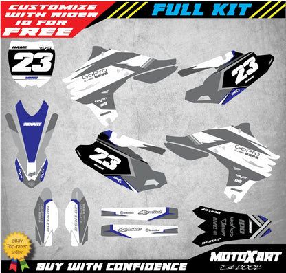 Custom Graphics Full Kit for Yamaha YZF 450 (2010-2013) SHADES STYLE Stickers