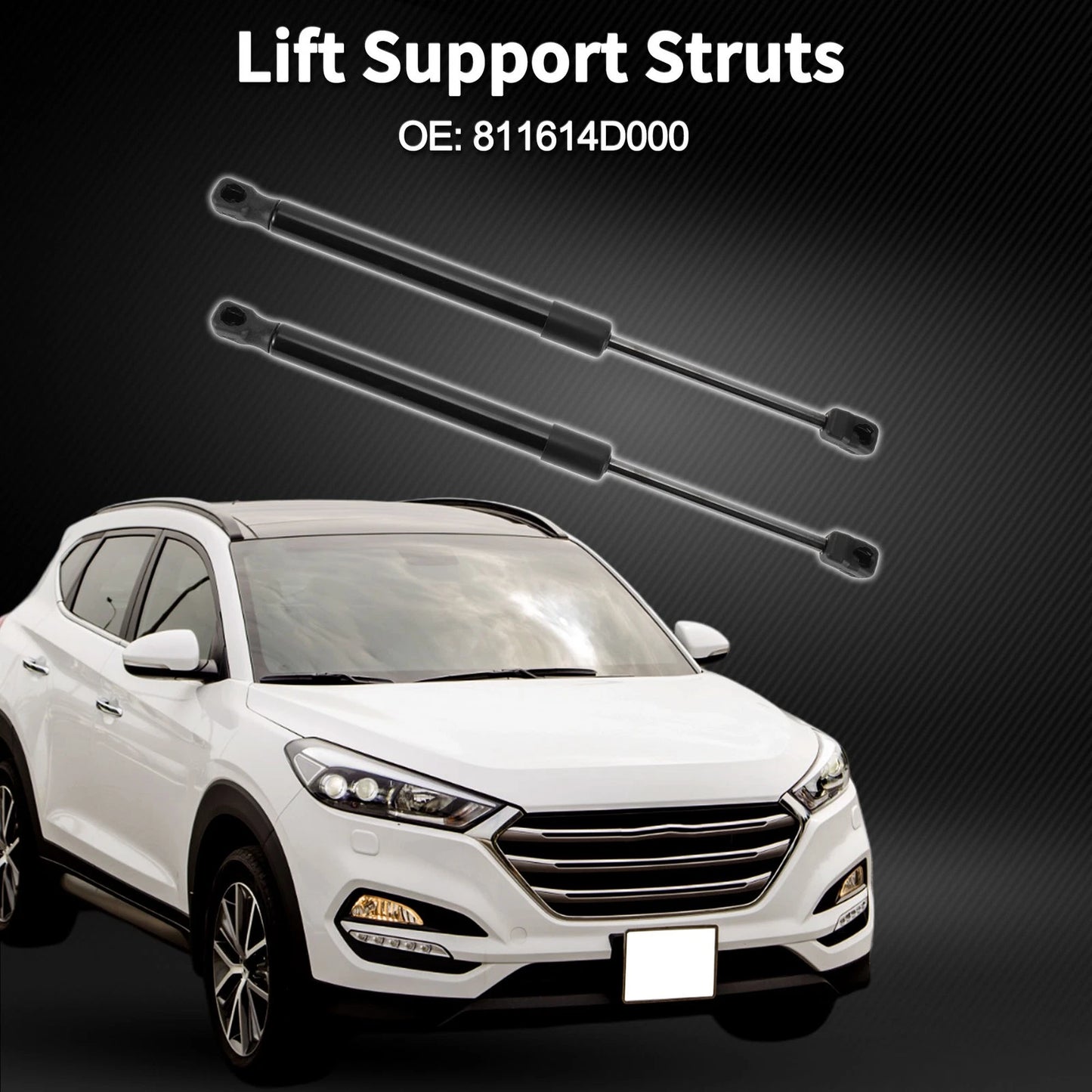 Hood Lift Supports Struts for Hyundai Entourage (2007-2009)