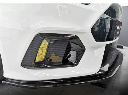 2 x Front Fog Light Lamp Covers for Ford Focus RS (2015-2018)
