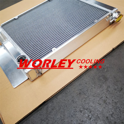 44mm Radiator, Fan, Oil Cooler for Mazda RX2 RX3 RX4 RX5 (1970-1980)