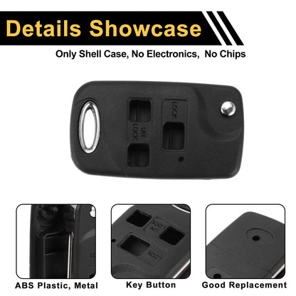 3 Button Key Fob Shell Case for Lexus RX300 (2003)