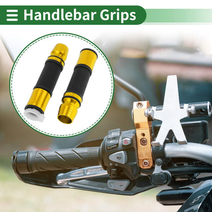 7/8" 22mm Hand Grips Yellow for Motorcycle