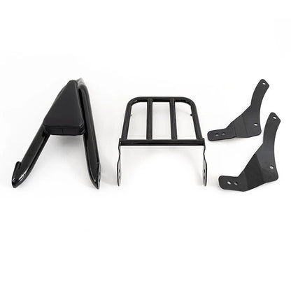Backrest Sissy Bar Luggage Rack for Yamaha V-Star XVS400 XVS650 (1998-2013)