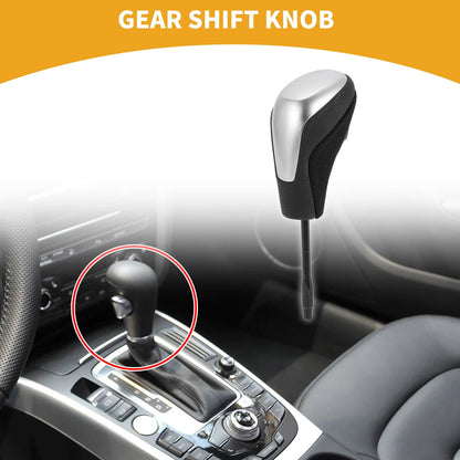 Automatic Gear Shift Knob for BMW 318i 1997-1998 - Plastic Faux Leather Black