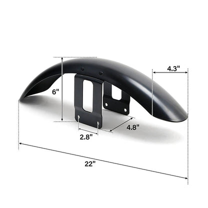 Unpainted Front Fender for Harley Sportster XL Iron 883 1200 XL883 XL1200