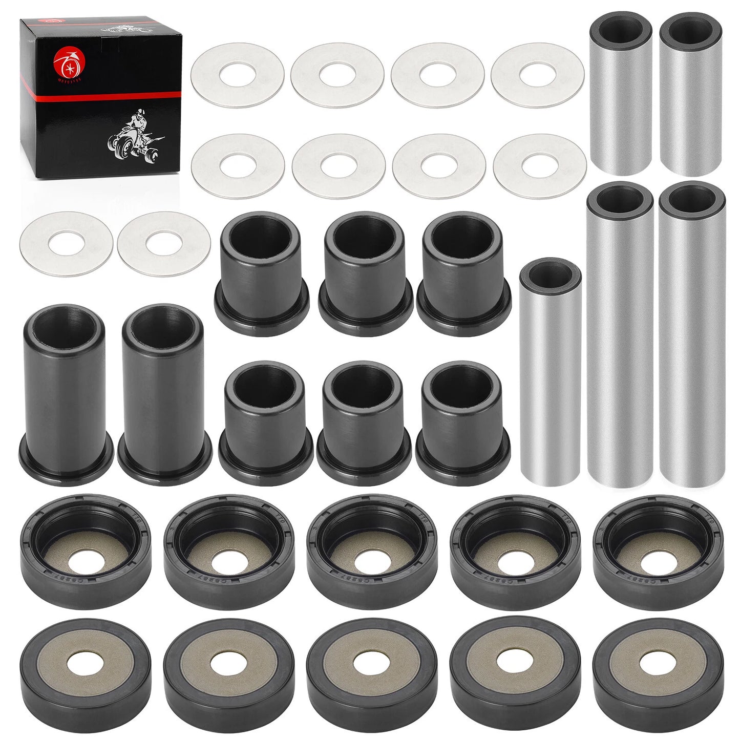 Rear A-Arm Suspension Bushing Kit for Suzuki King Quad 450 LTA450X 2007-2010