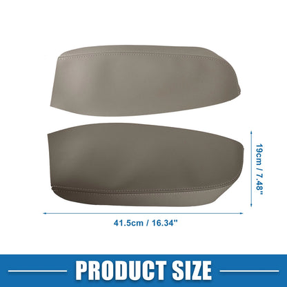1 Pair Armrest Panel Front Door Cover for Acura RDX Gray (2007 - 2012)