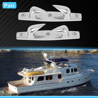 Boat Bow Chock 118 mm Marine 316 Stainless Steel Silver Tone 1 Pair for Boat
