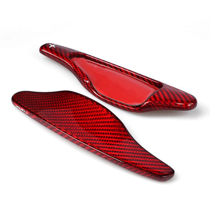 2 x Carbon Fiber Shift Paddle Extensions for Chevrolet Corvette (2014-2019)