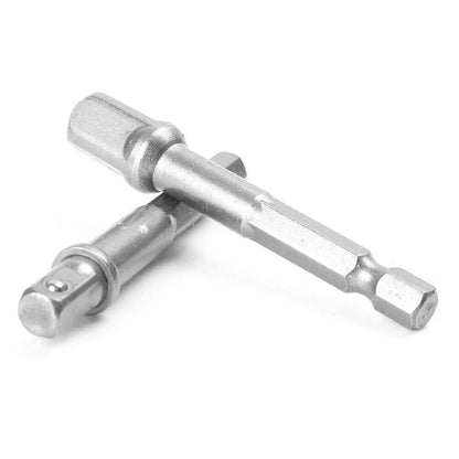 Socket Adapter Set for Impact Driver & Drill - 1/4", 3/8", 1/2" (No Year)