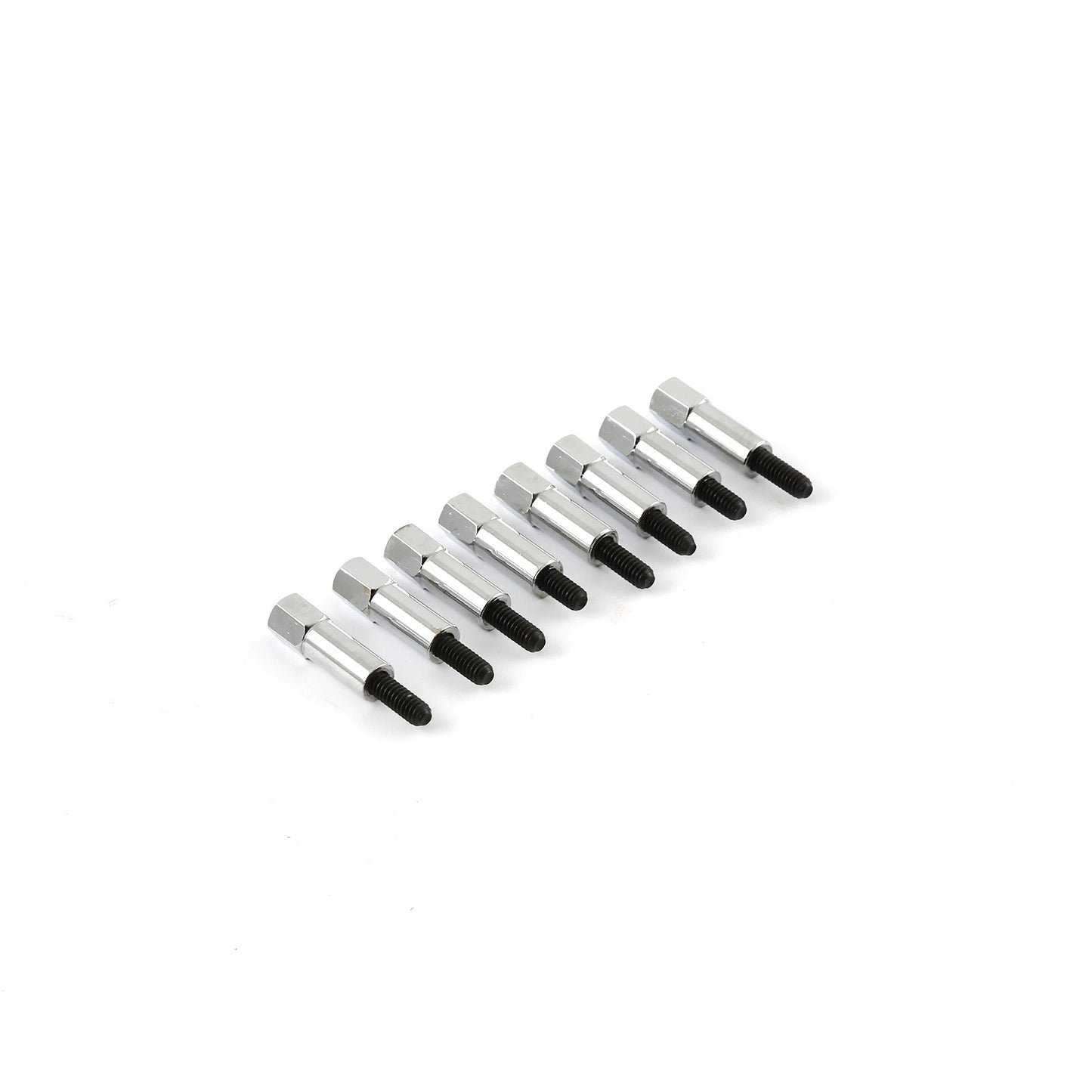 1" Chrome Mini Bolt Valve Cover Studs for Chevy SBC BBC - Set of 8