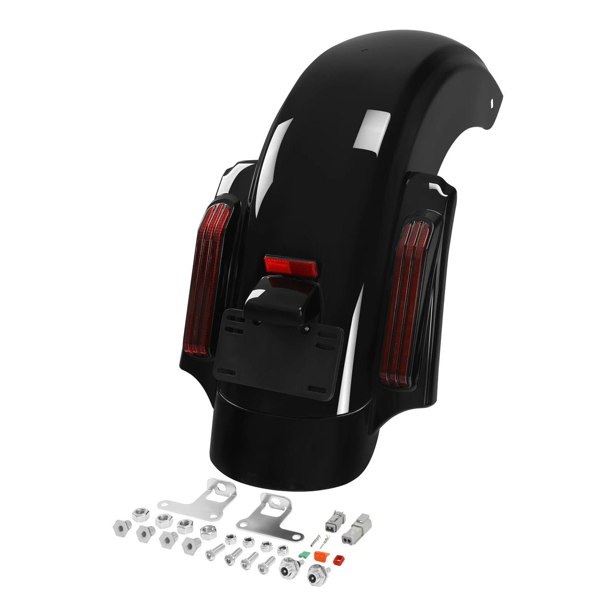 Rear Fender LED Light & Support Bracket for Harley CVO Road Glide (2014-2024)