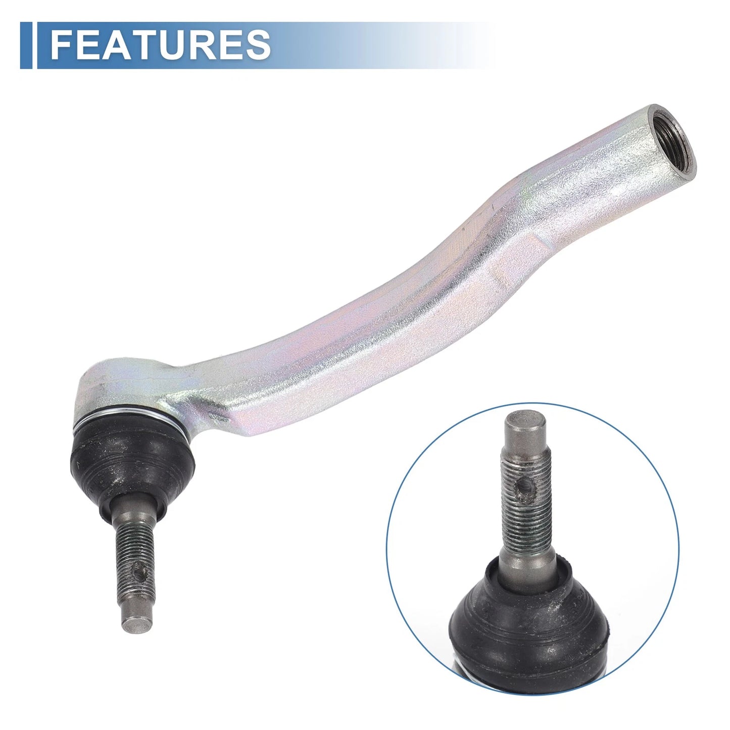 2 x Front Outer Tie Rod Ends for Toyota Sienna (2011-2019)