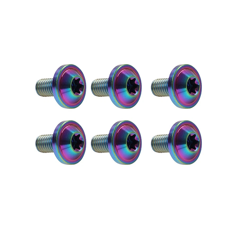 6 x M6x30mm Alloy Torx Head Screws for Motorcycle Bike