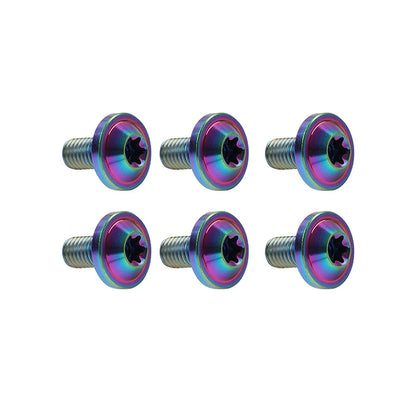 6 x M6x30mm Alloy Torx Head Screws for Motorcycle Bike