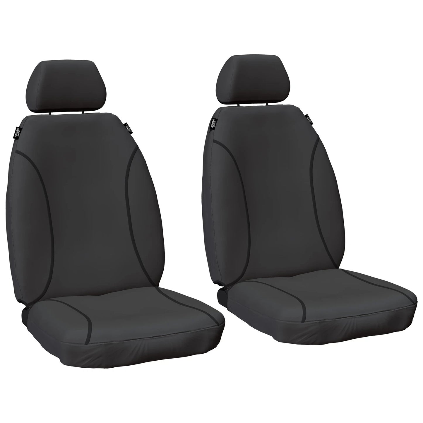 Custom Fit Canvas Car Seat Covers for Hilux GGN25 KUN25 KUN26 4WD (2009-2015)