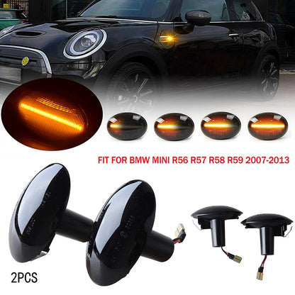 2 x LED Side Marker Lights for Mini Cooper R55 R56 R57 R58 R59 (2007-2013)