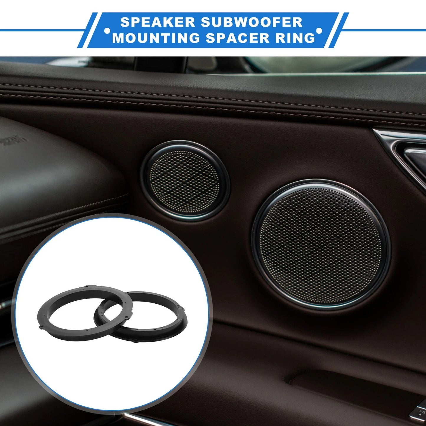 Tweeter Speaker Spacer Rings for Ford Fiesta
