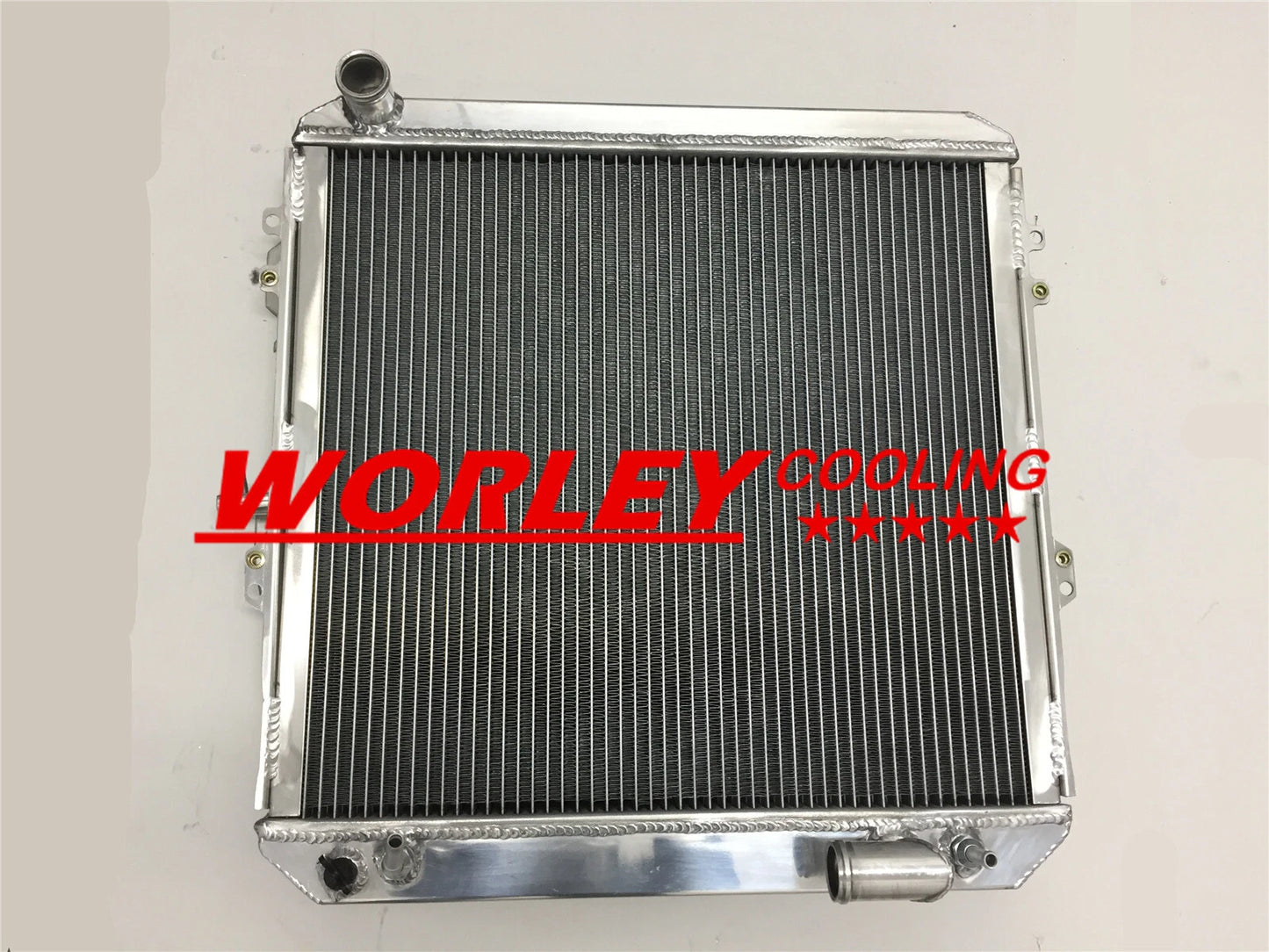 2 x ROW ALUMINUM RADIATOR for Toyota Surf Hilux 2.4/2.0 LN130 (1988-1997)