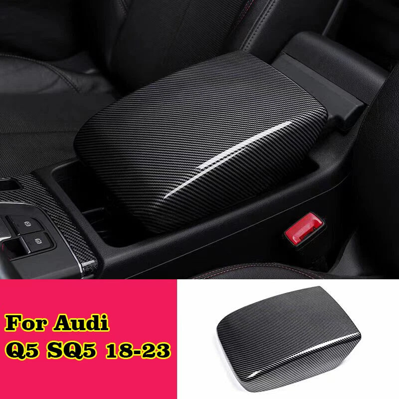 Armrest Box Cover Trim 1pc for Audi Q5 SQ5 (2018–2023)