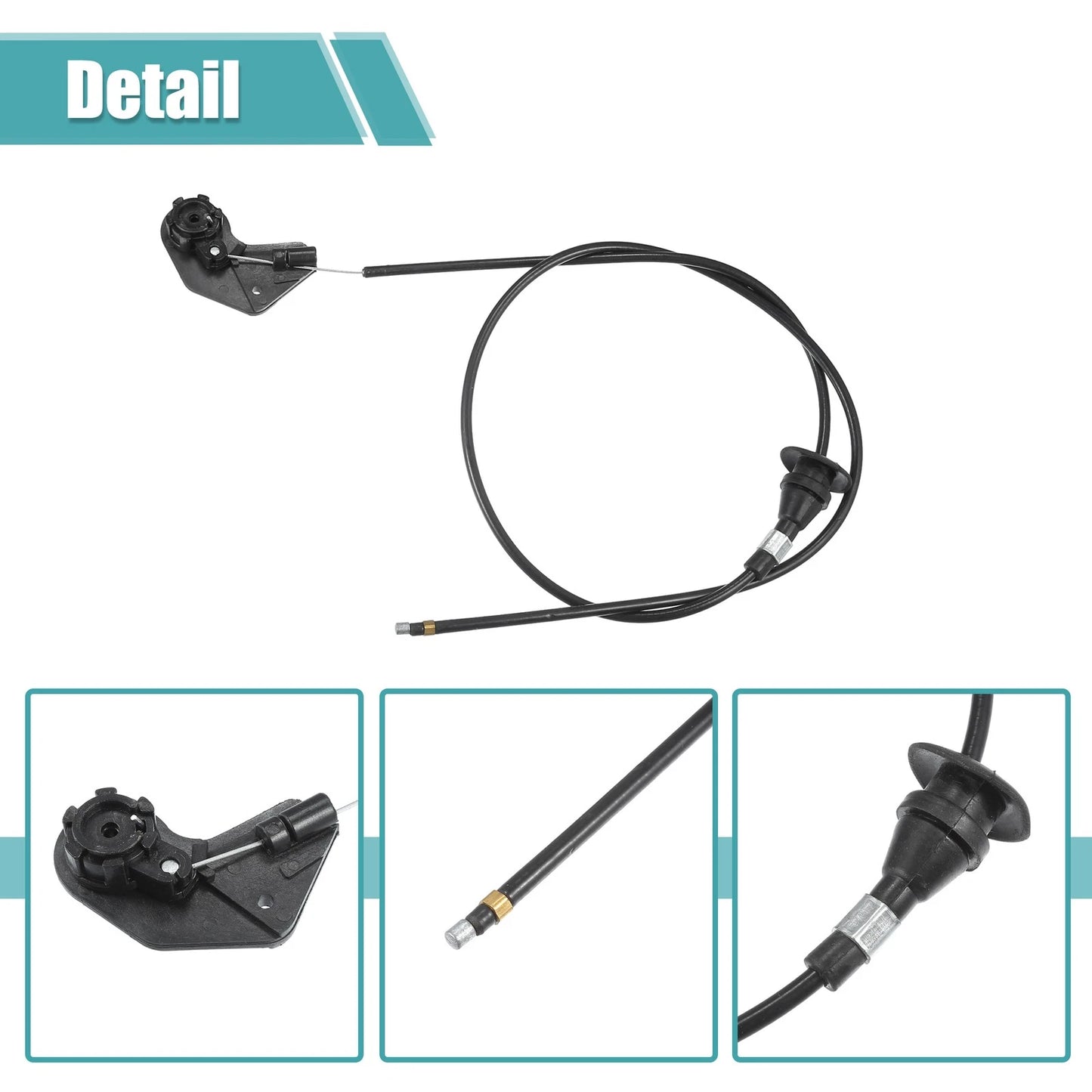 Hood Latch Release Cable for BMW 540i (1997-2003)