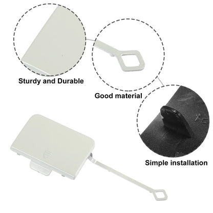 Front Right Bumper Tow Eye Hook Cover for Mercedes-Benz C 350 (2012-2015)