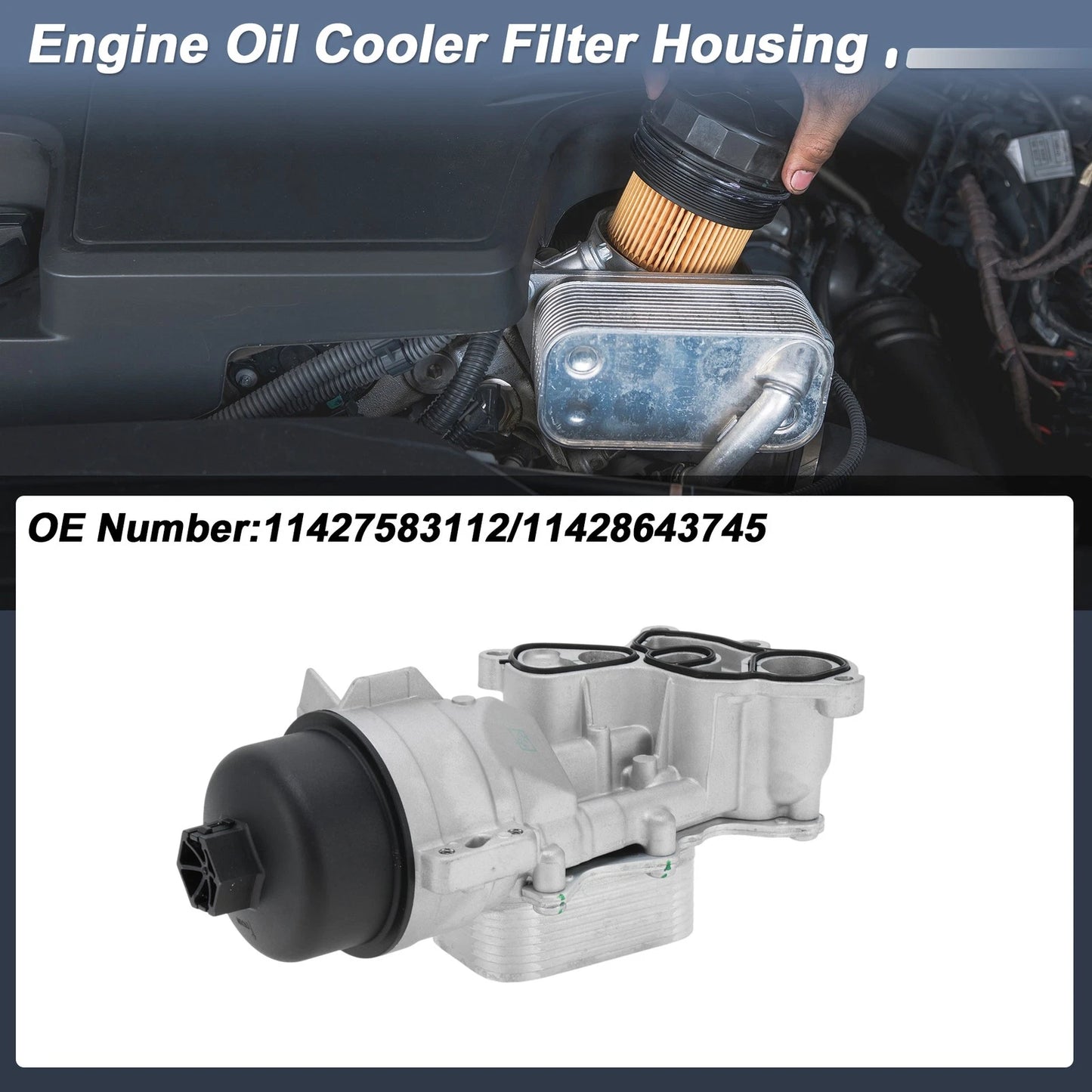 Engine Oil Filter Housing for Mini Cooper (2010-2015)