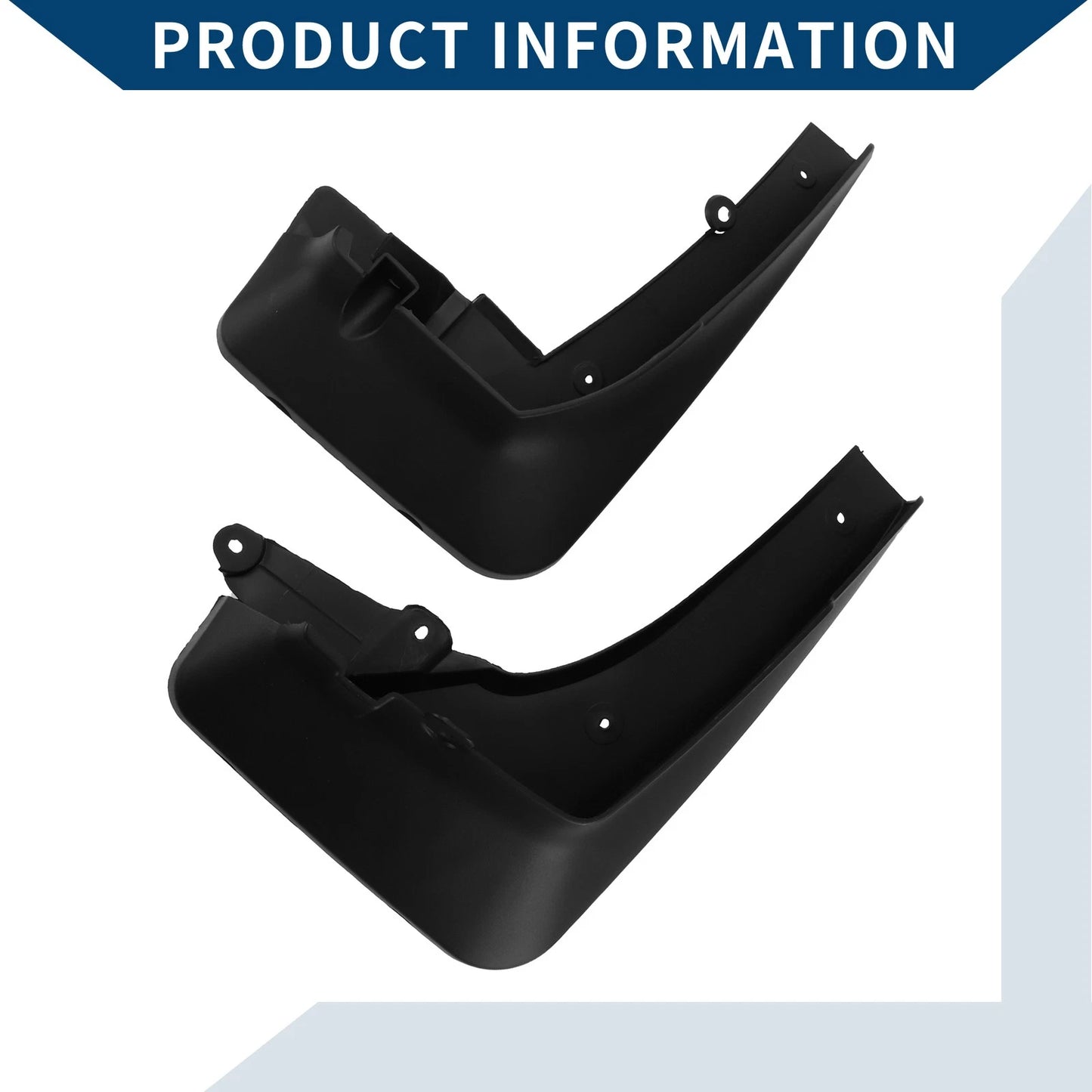Mud Flaps Splash Guards 1 Set for BMW X5 M Sport (2019-2023)