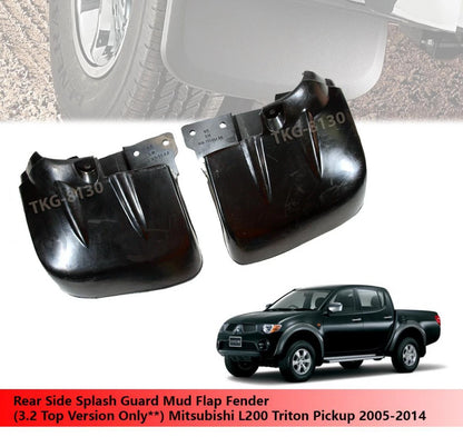 Rear Mud Flap for Mitsubishi L200 Triton (3.2L) (2005-2014)