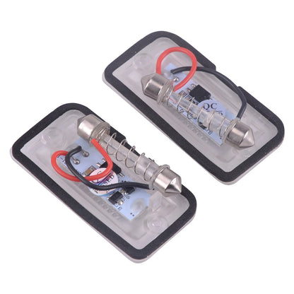 LED License Plate Lights for Mercedes Benz CLK280 CLK500 CLK320 (2003-2009)