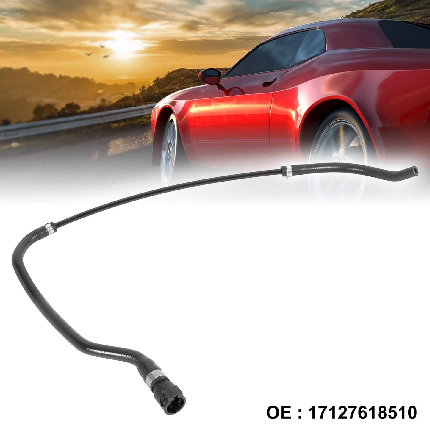 Radiator Coolant Water Hose for BMW 328i, 128i (2007-2013)