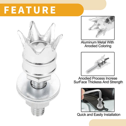 License Plate Screws Cover 40mm M6 for Universal Motorcycle