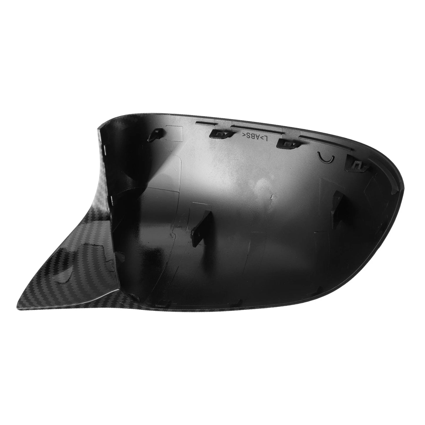 Rear View Mirror Cover for BMW X3 Series F25 (2011-2017) - Carbon Fiber Black