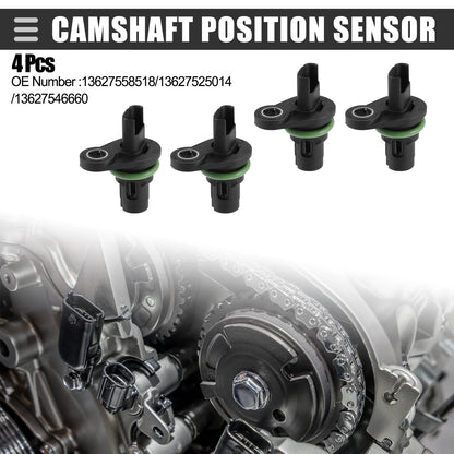 4 x Engine Camshaft Position Sensor for BMW 435i (2013-2016)