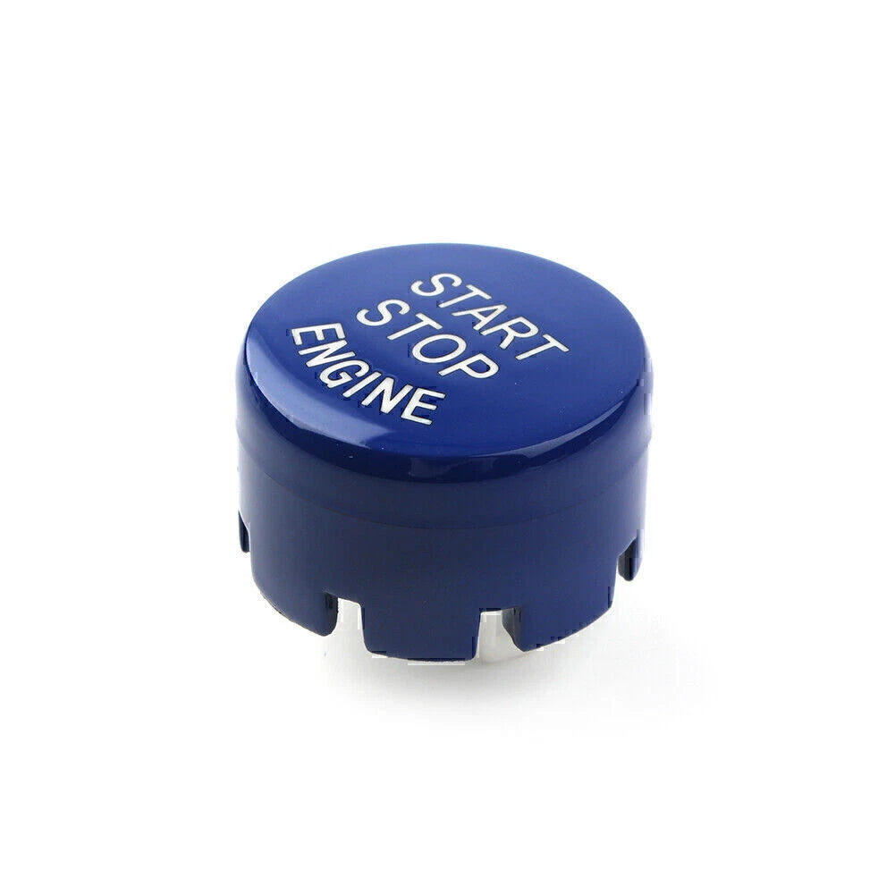 Auto Start/Stop Engine Switch Button ABS Blue for BMW F Series