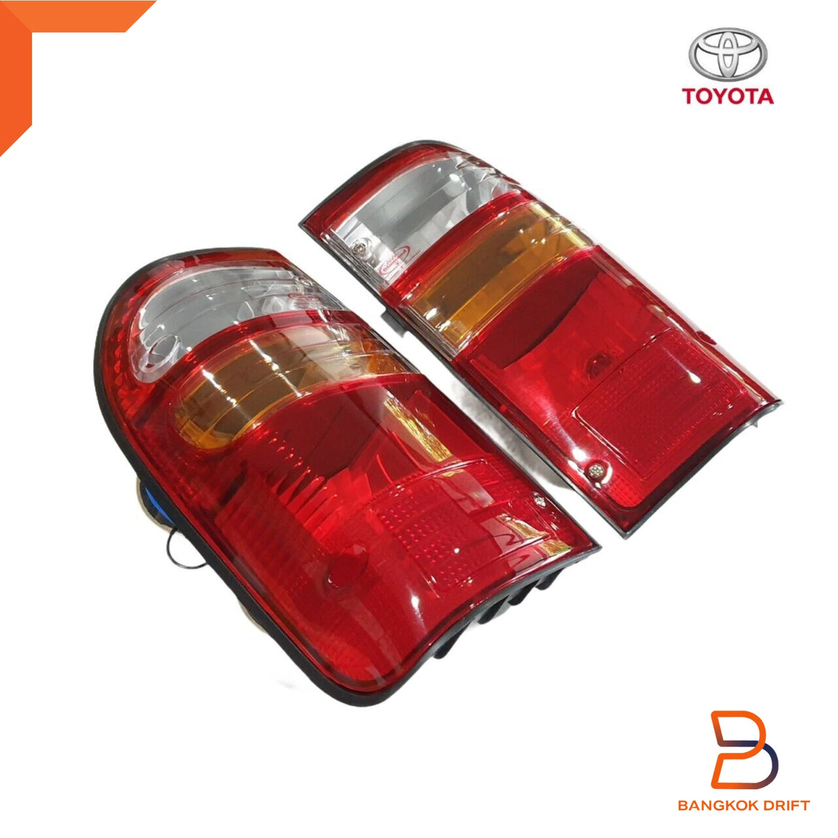 Rear Tail Lights Assembly for Toyota Hilux Ute (LN167, LN147, KZN165)