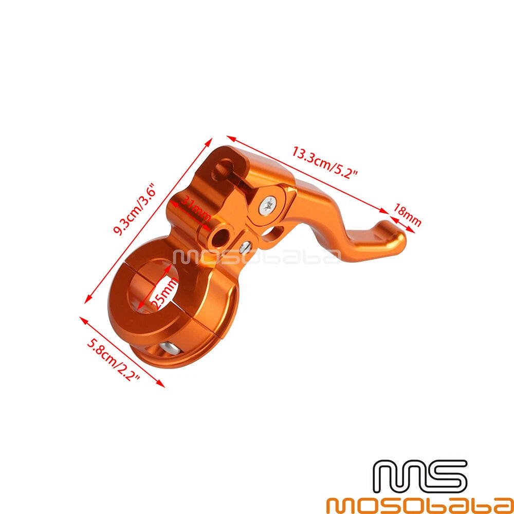 2 Finger Gold Clutch Lever for Harley Dyna Wide Glide FXDWG (2006-2017)