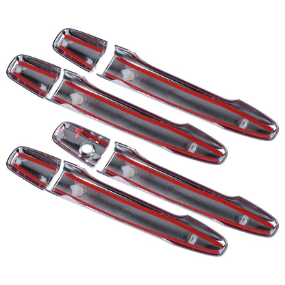8 x Chrome Door Handle Trim Covers for Mitsubishi Outlander (2013-2019)
